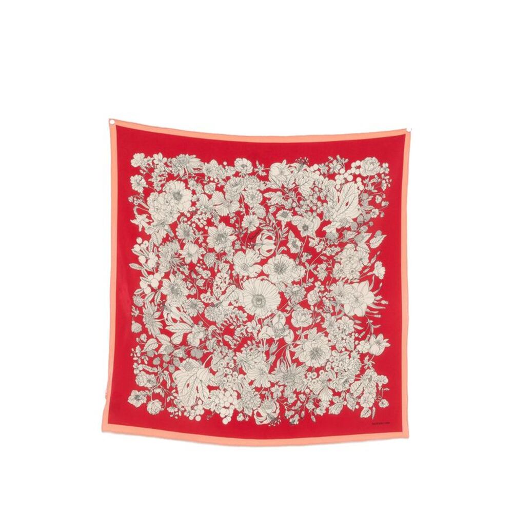 Mantero Red Scarves Women
